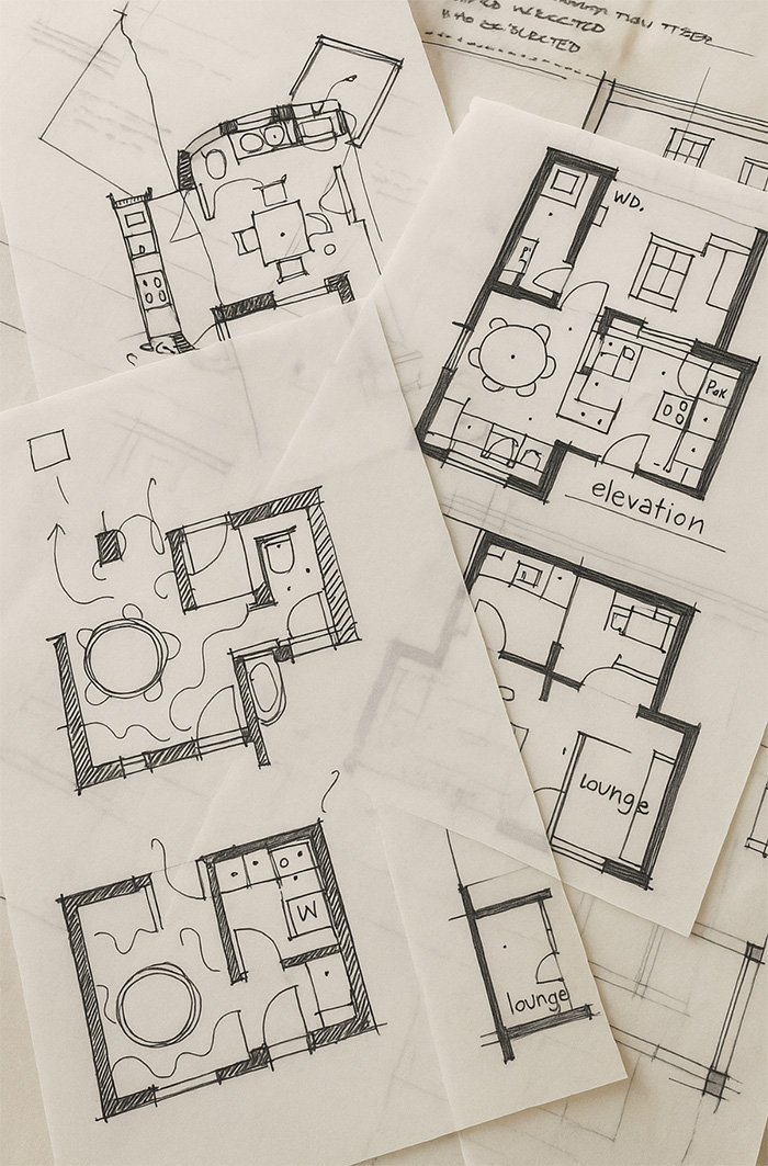 Dream kitchen design with open-plan layout, natural light, and bespoke storage by Folly Architects